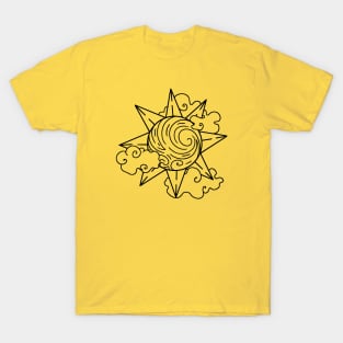 Sun in clouds T-Shirt